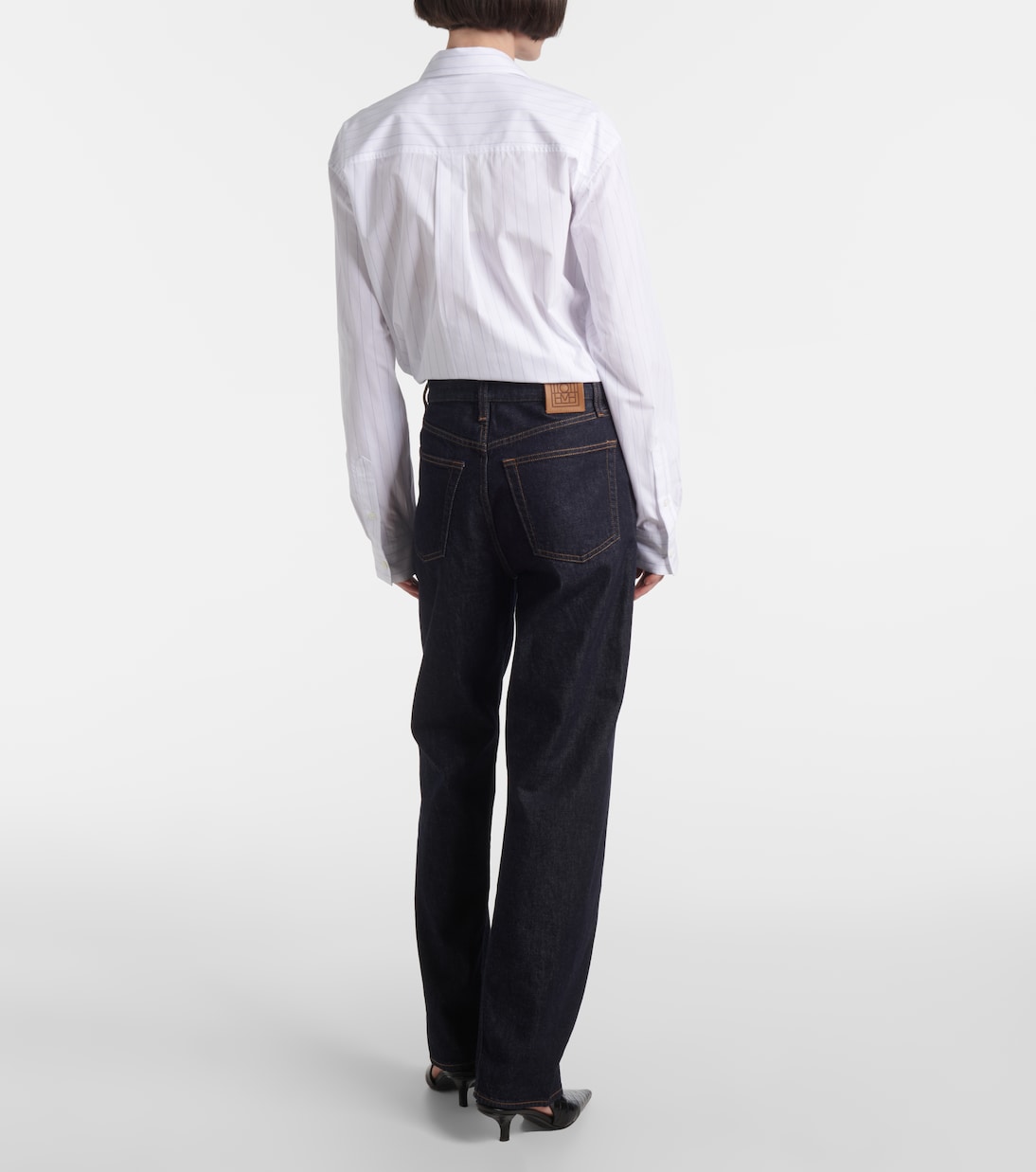Jeans regular a vita media | Toteme