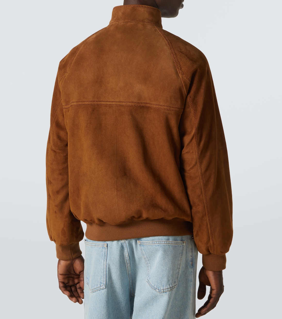 Veste bomber en daim | Valentino