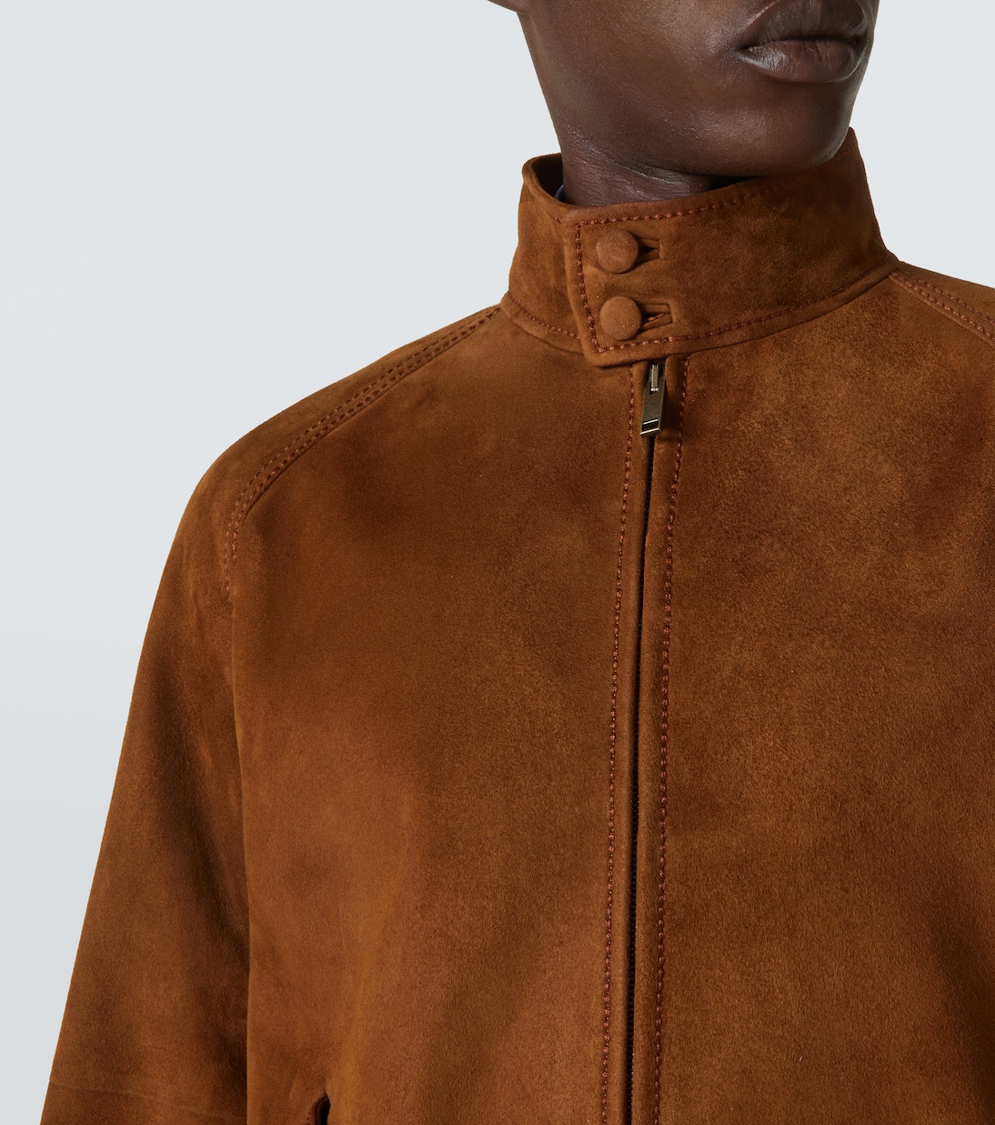Veste bomber en daim | Valentino