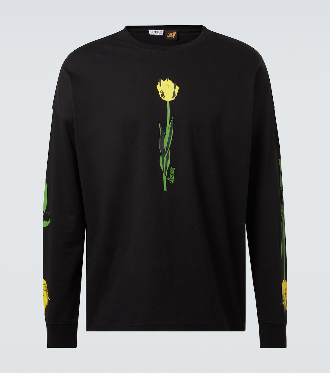 T-shirt Paula's Ibiza en coton à fleurs | Loewe
