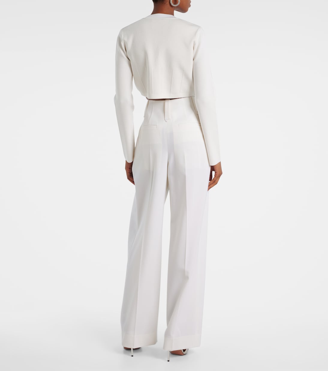 Atalanta cropped cardigan | Galvan