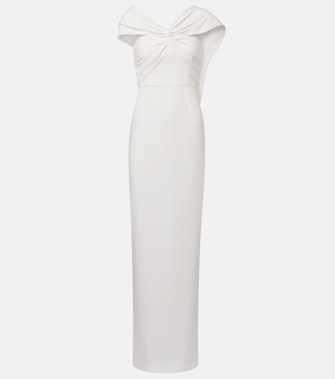 Vestido de novia de cady asimétrico | Roland Mouret