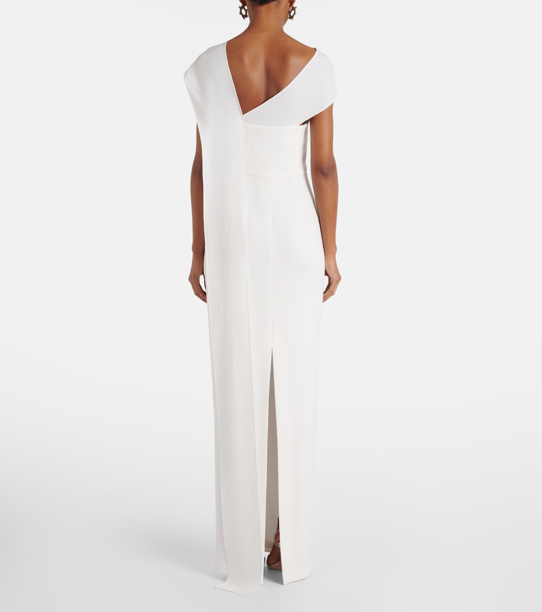 Vestido de novia de cady asimétrico | Roland Mouret