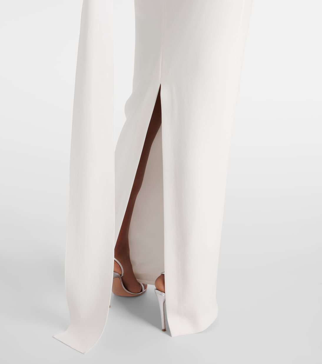 Vestido de novia de cady asimétrico | Roland Mouret