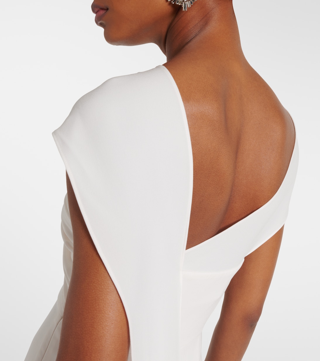 Vestido de novia de cady asimétrico | Roland Mouret