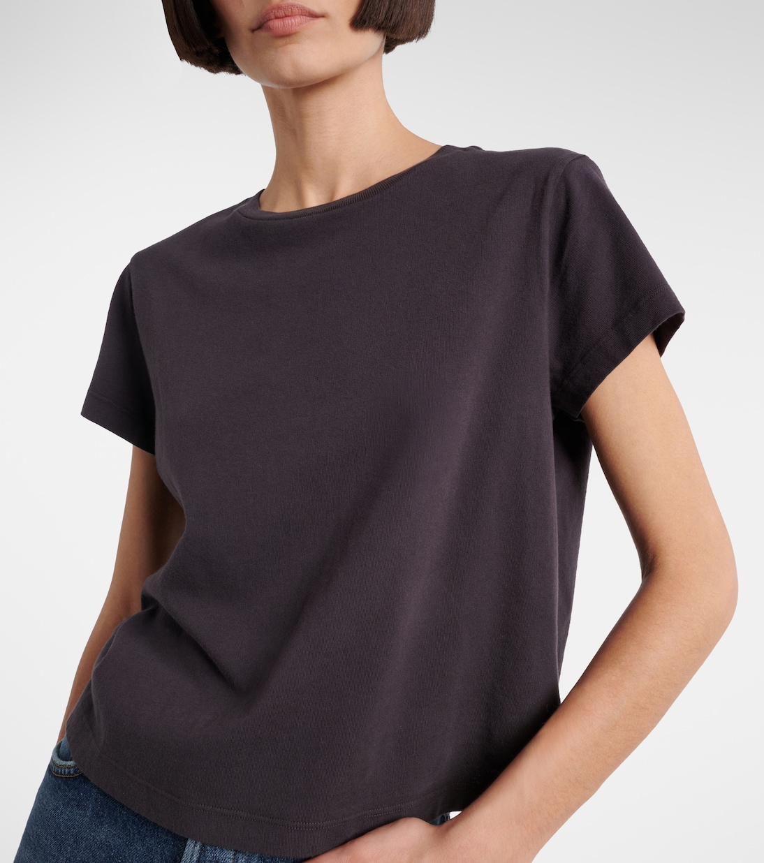 T-shirt Adine in jersey di cotone  | Agolde