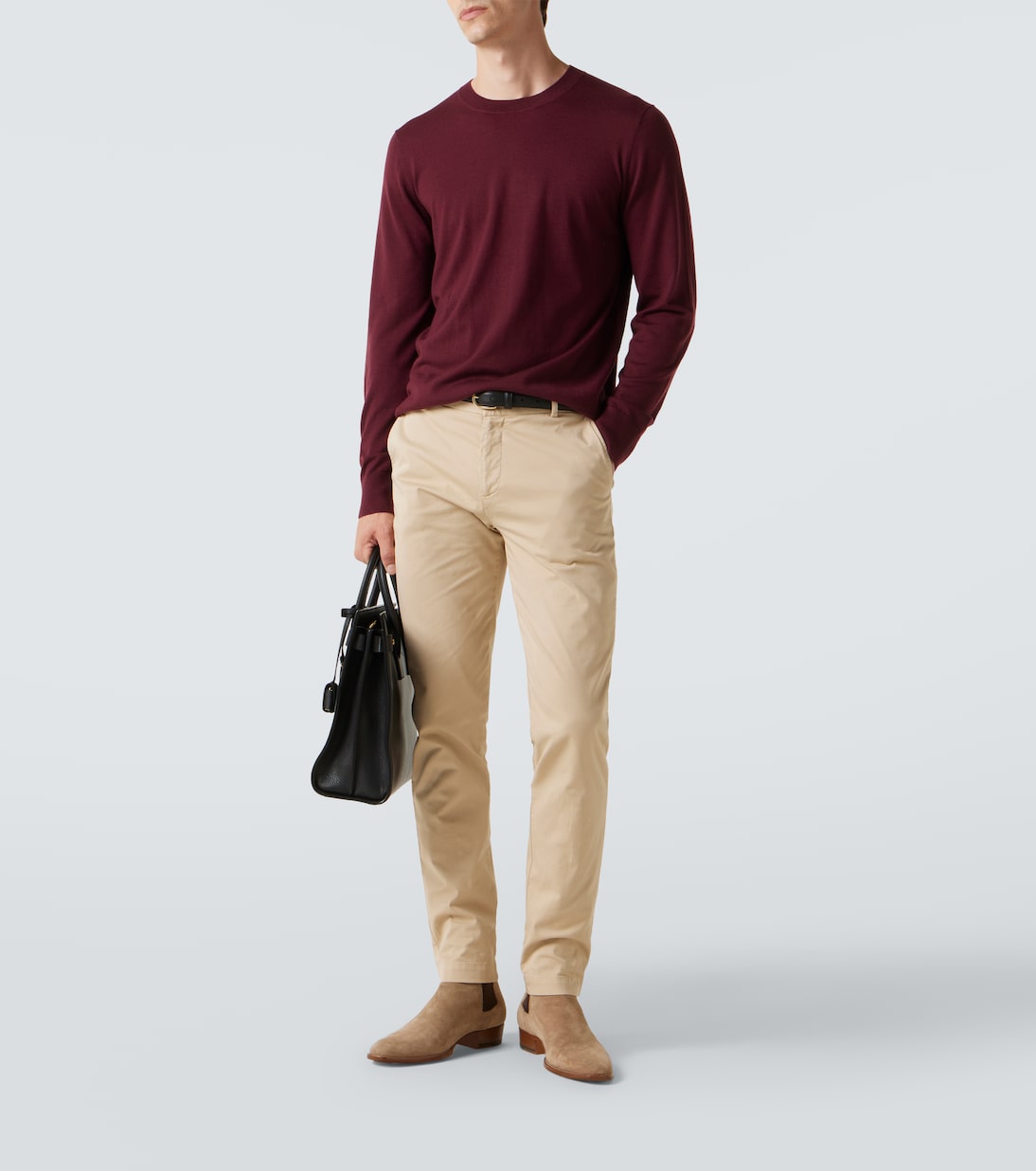 Chinohose aus Baumwolle | Sunspel