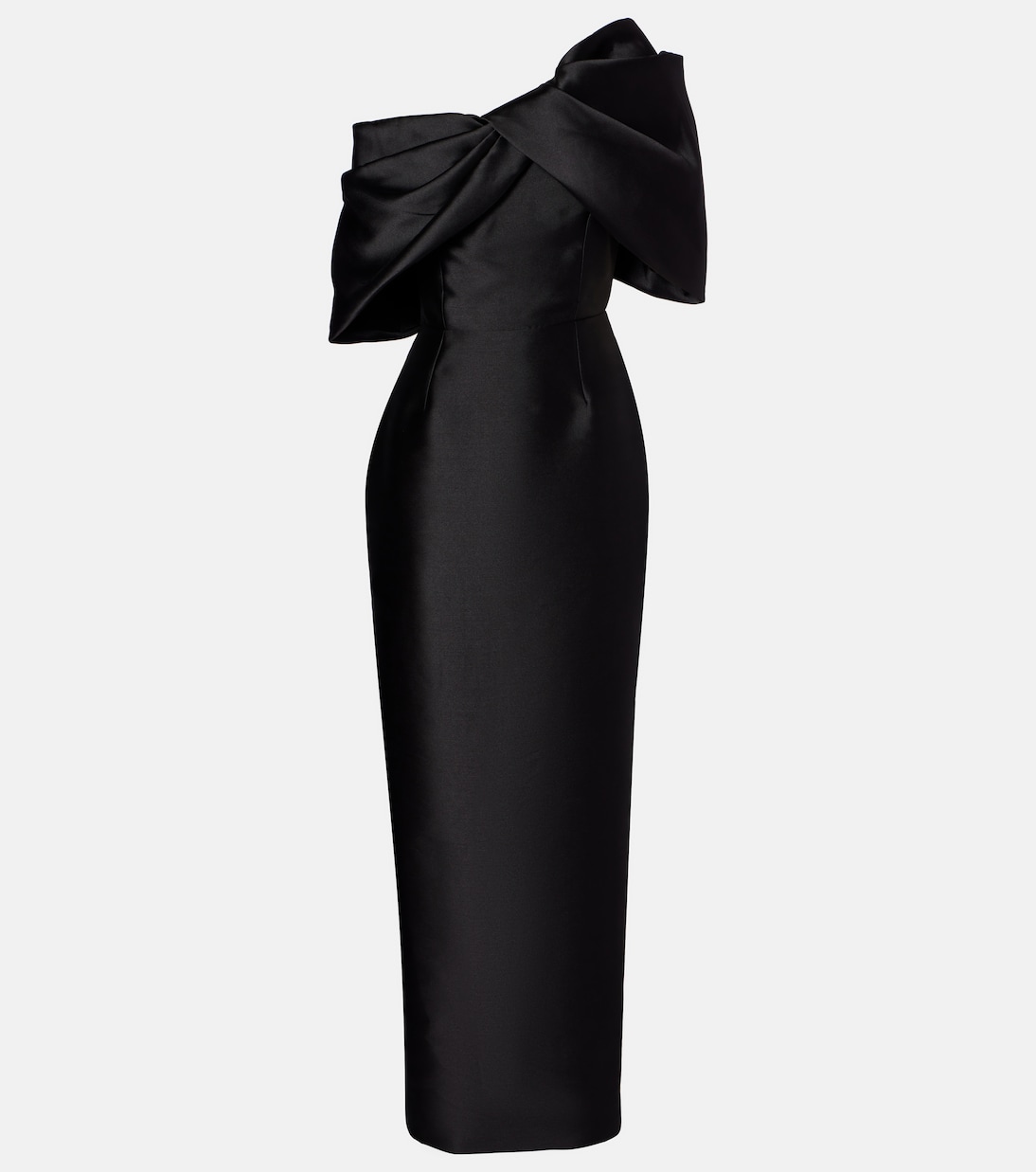 Robe de cocktail Davina en satin | Solace London
