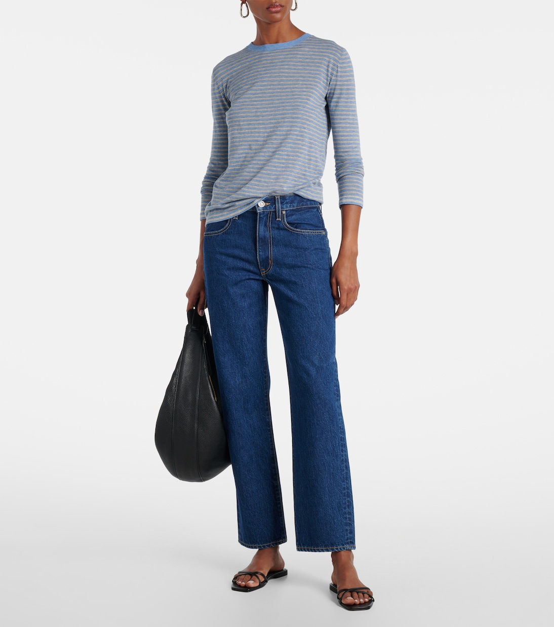 Sophie high-rise straight jeans | Slvrlake