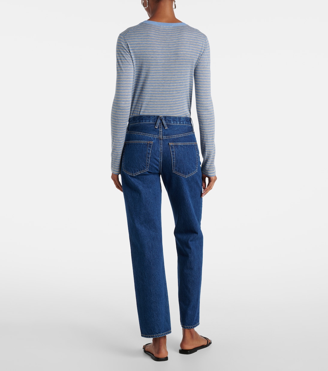 Sophie high-rise straight jeans | Slvrlake