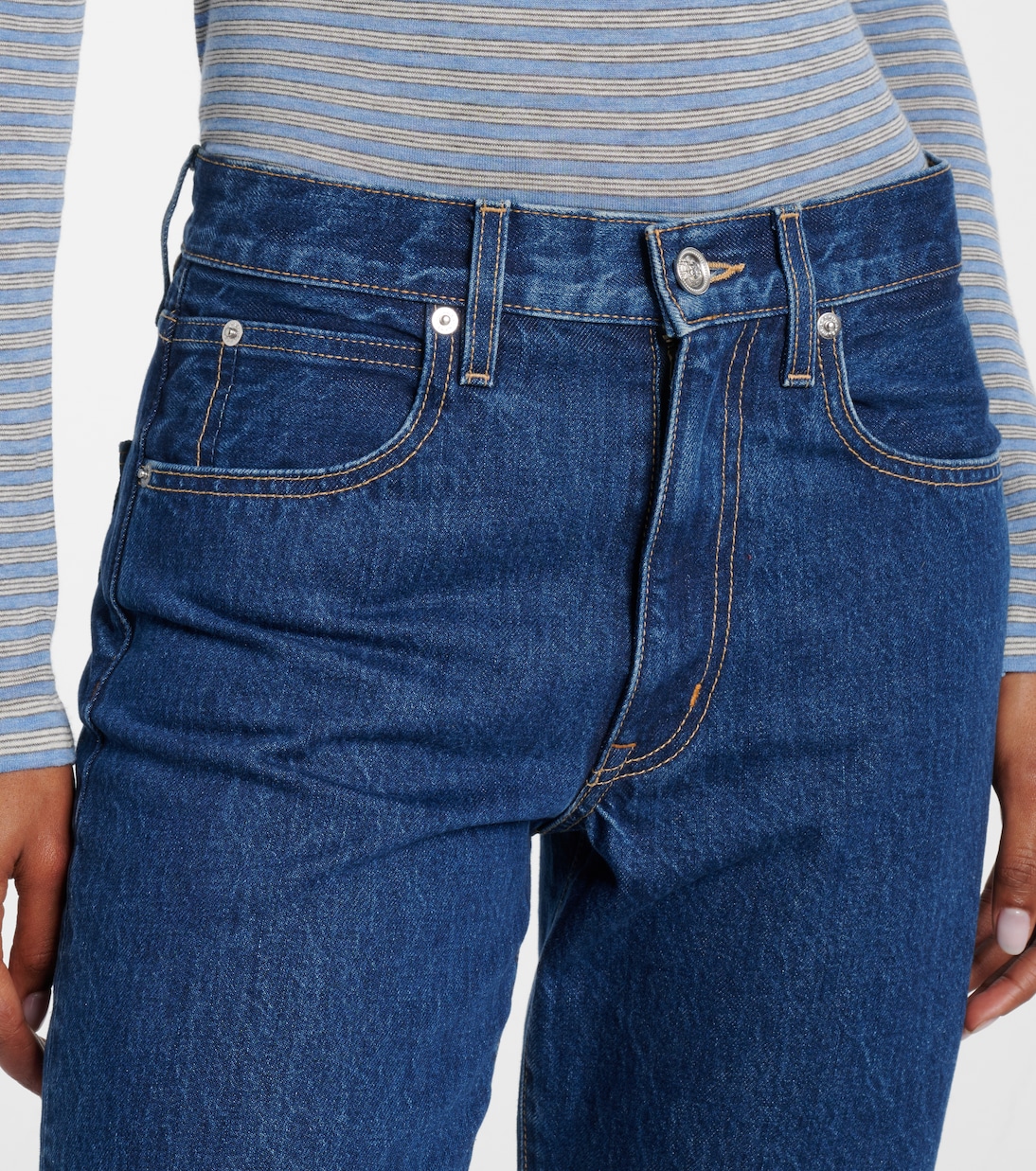 Sophie high-rise straight jeans | Slvrlake