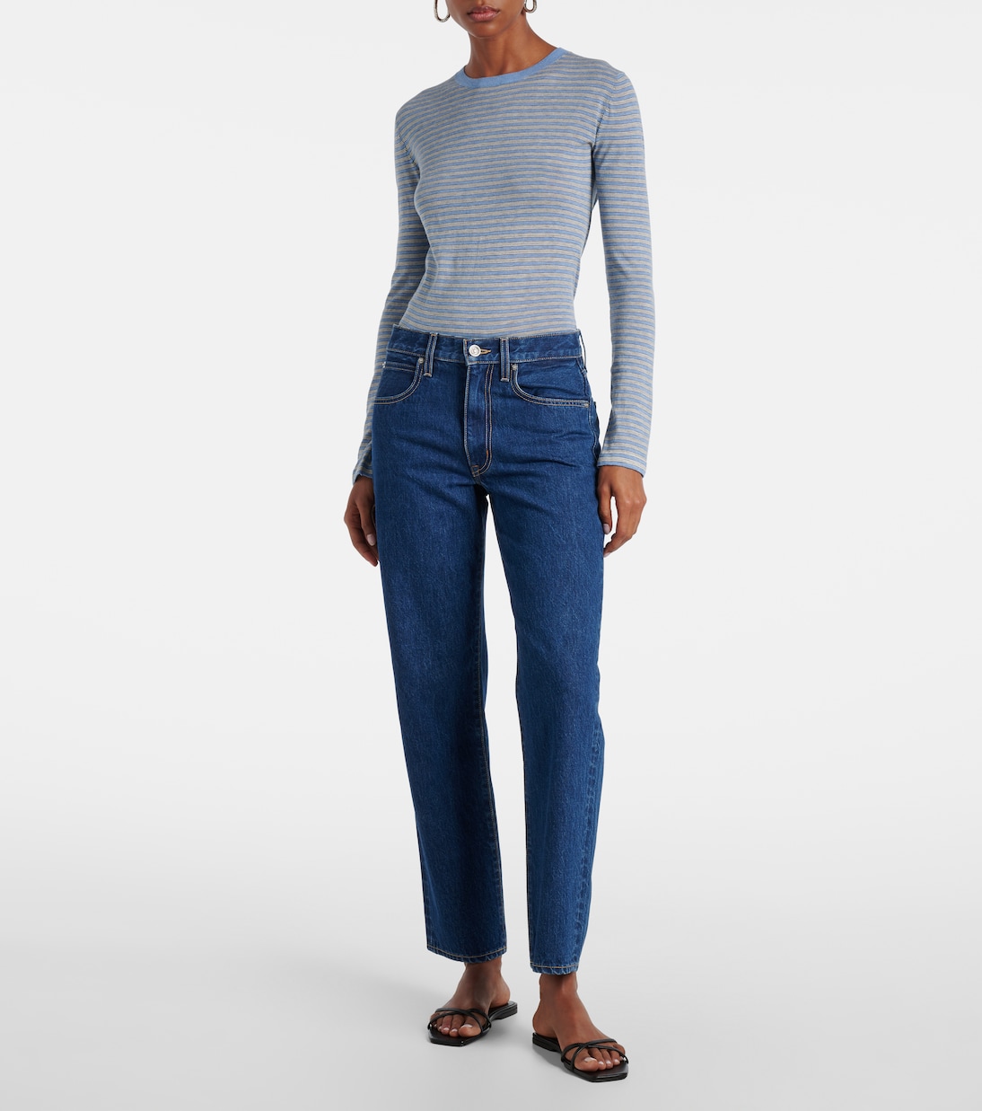 Sophie high-rise straight jeans | Slvrlake