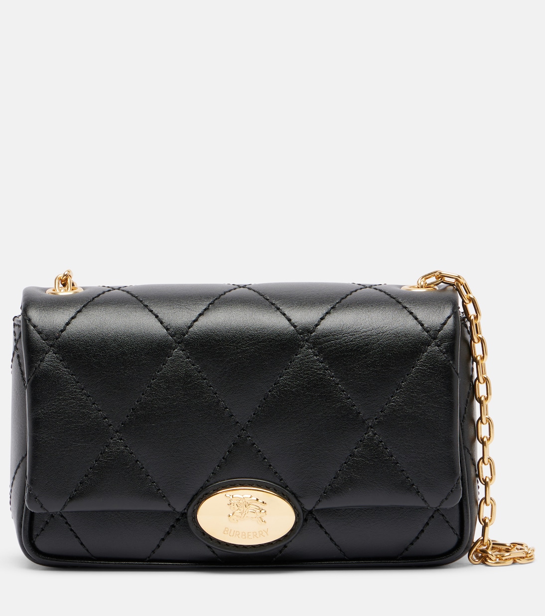 Small quilted leather shoulder bag | Burberry