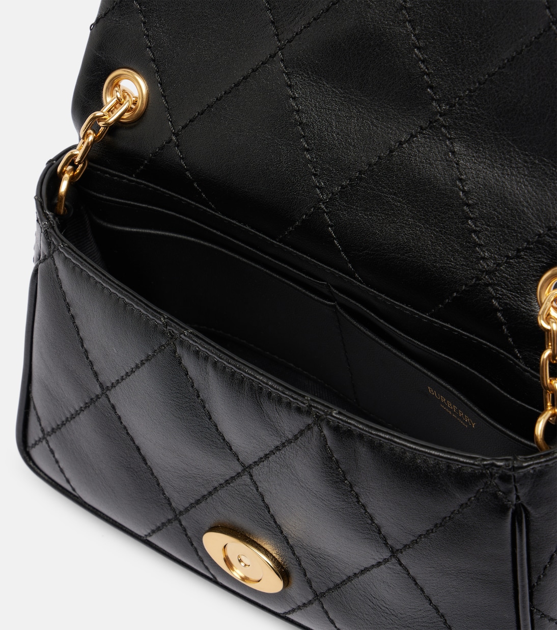 Small quilted leather shoulder bag | Burberry