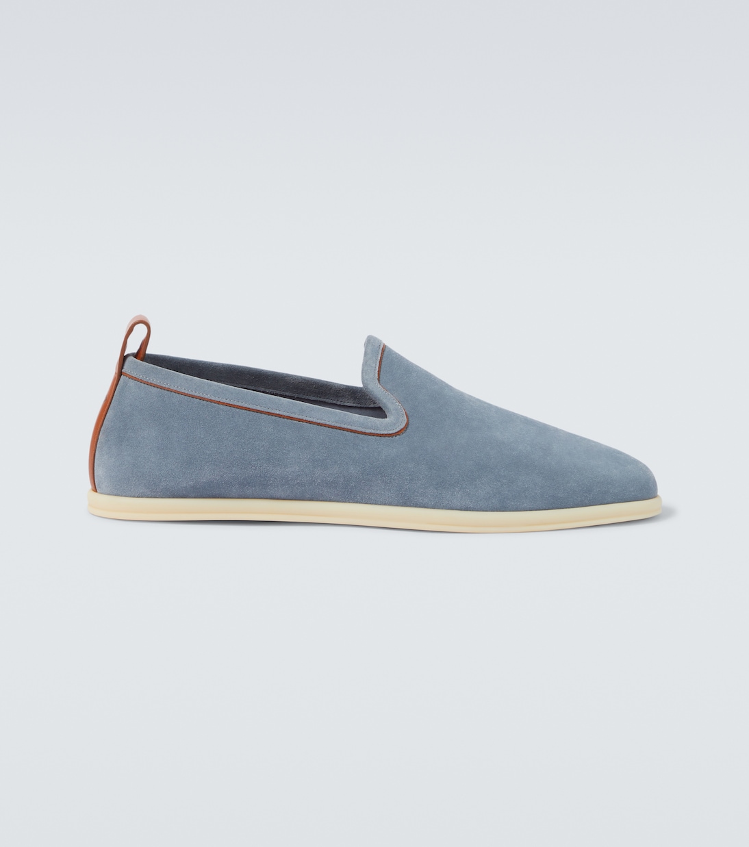 Venice Walk绒面革乐福鞋 | Loro Piana
