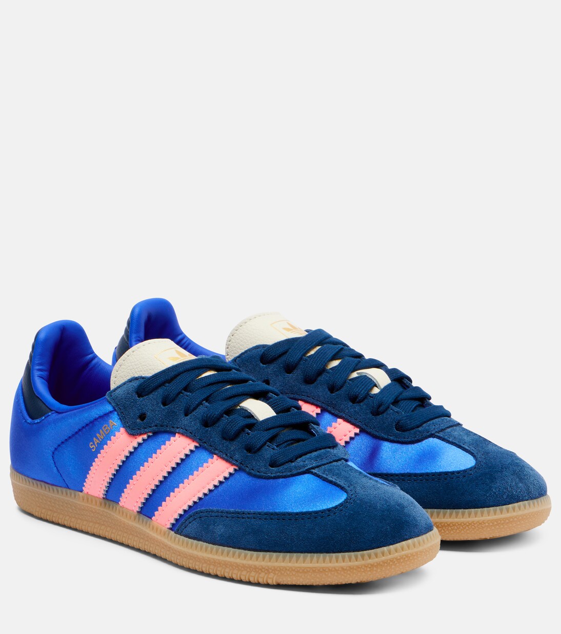 Samba OG suede-trimmed sneakers | Adidas