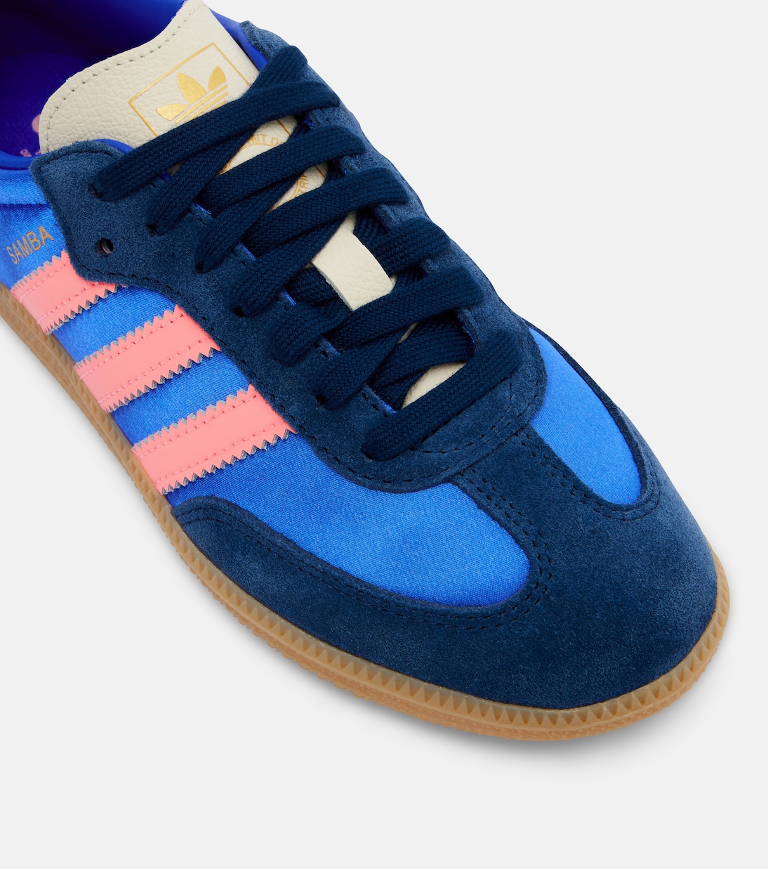 Samba OG suede-trimmed sneakers | Adidas