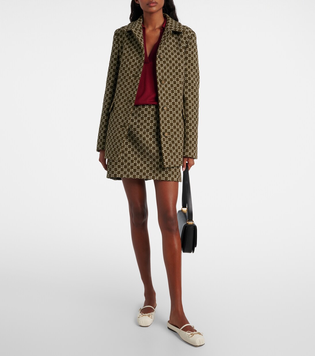 Gucci Horsebit leather ballet flats | Gucci