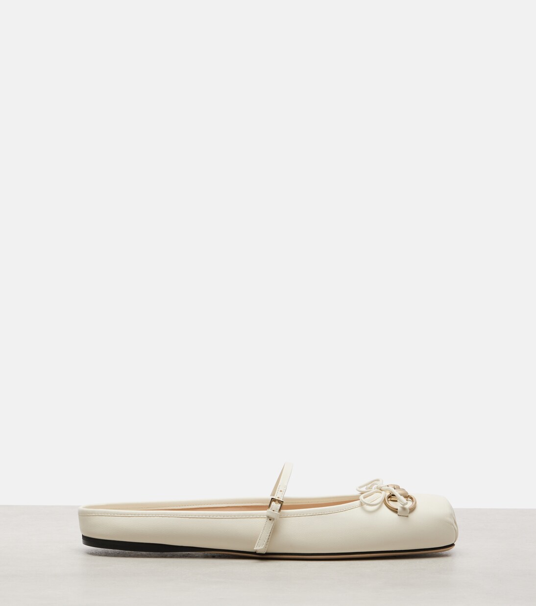 Gucci Horsebit leather ballet flats | Gucci