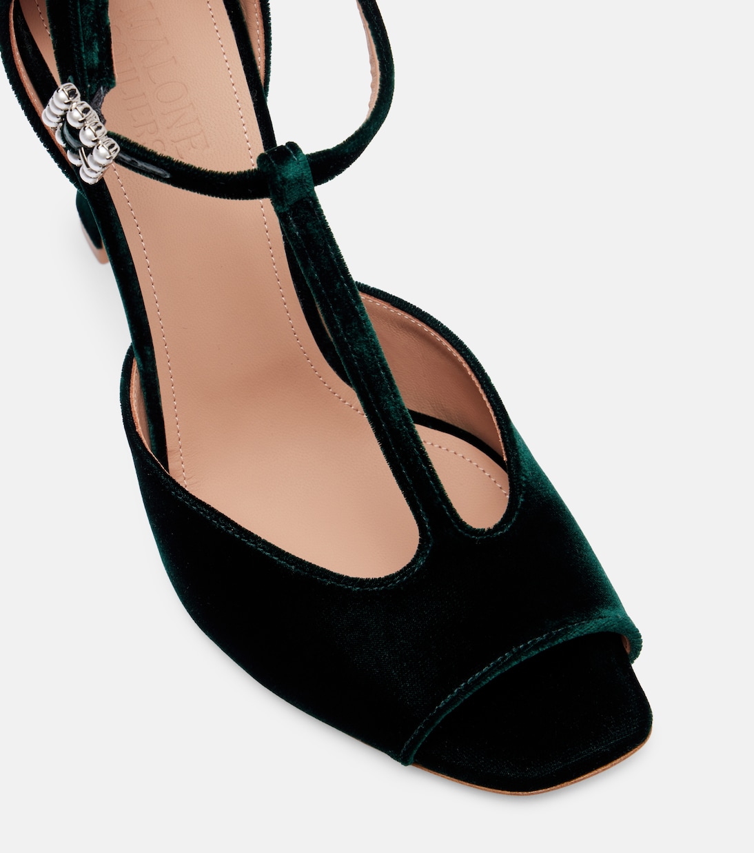 Sandalen Nomi 90 aus Samt | Malone Souliers