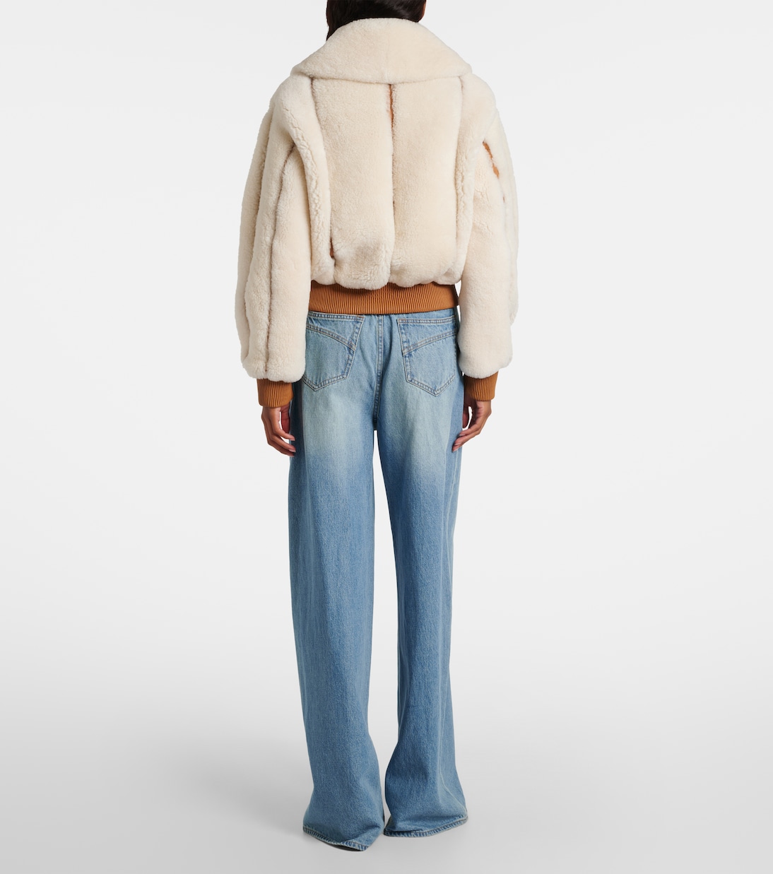 Story shearling bomber jacket | Zimmermann