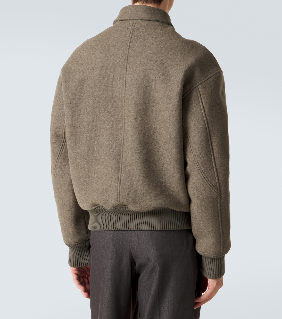 Virgin wool blouson jacket  | Jacquemus