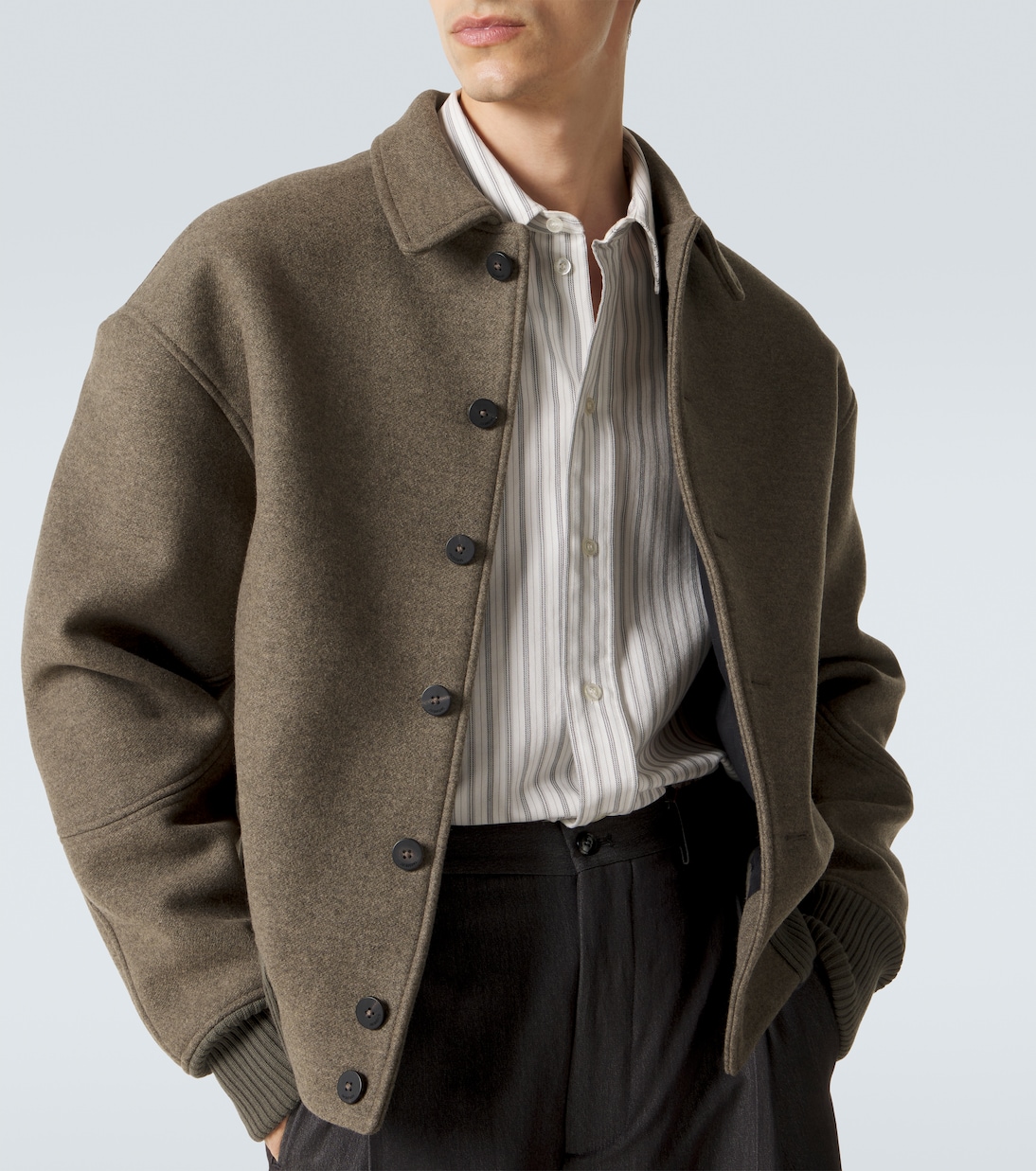 Virgin wool blouson jacket  | Jacquemus