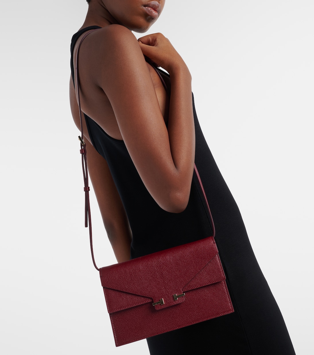 Aube Mini leather crossbody bag | Tom Ford