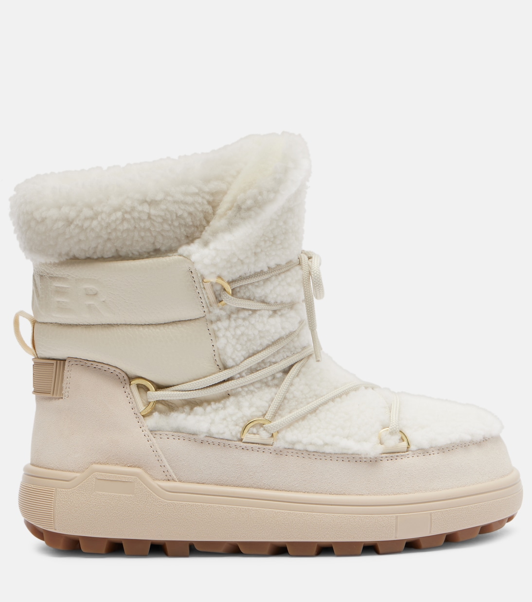 Bottines après-ski Chamonix en daim et shearling | Bogner