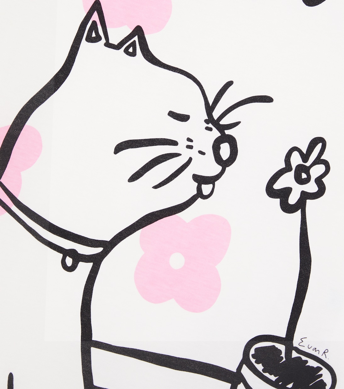 x Euan Robert – T-shirt imprimé en coton | Gucci Kids