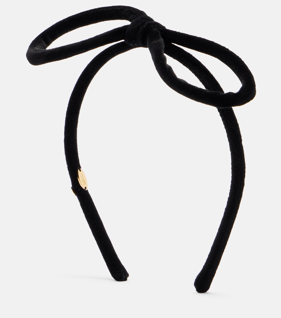 VLogo cotton velvet headband | Valentino