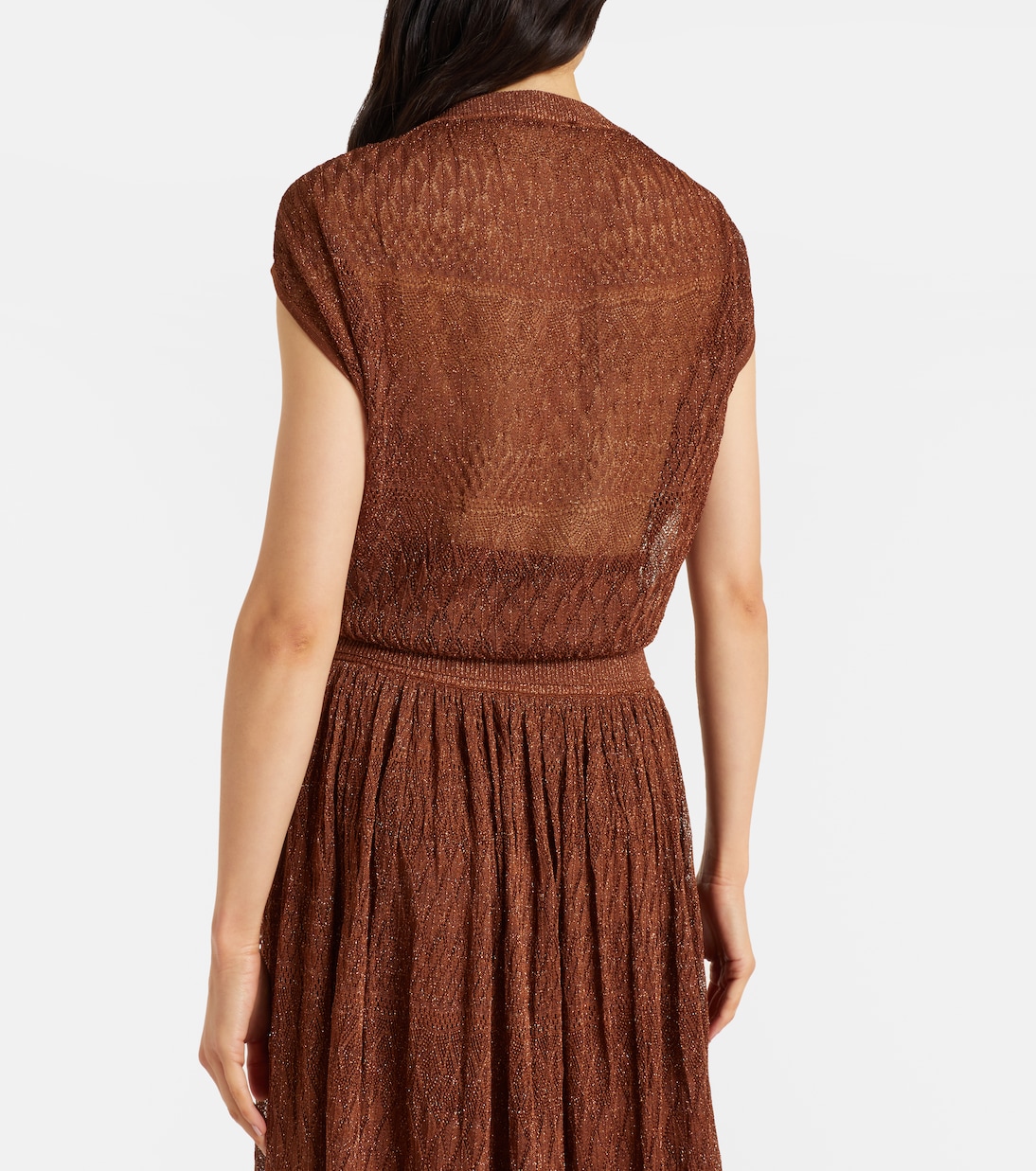 Awaken lamé lace top | Zimmermann