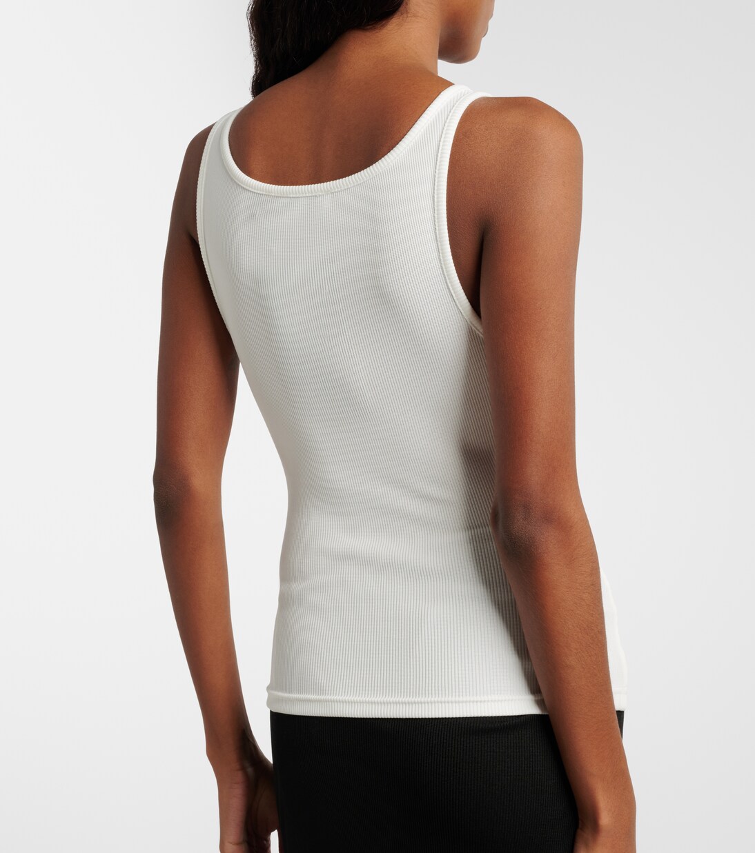 Cutout ribbed-knit top | Christopher Esber