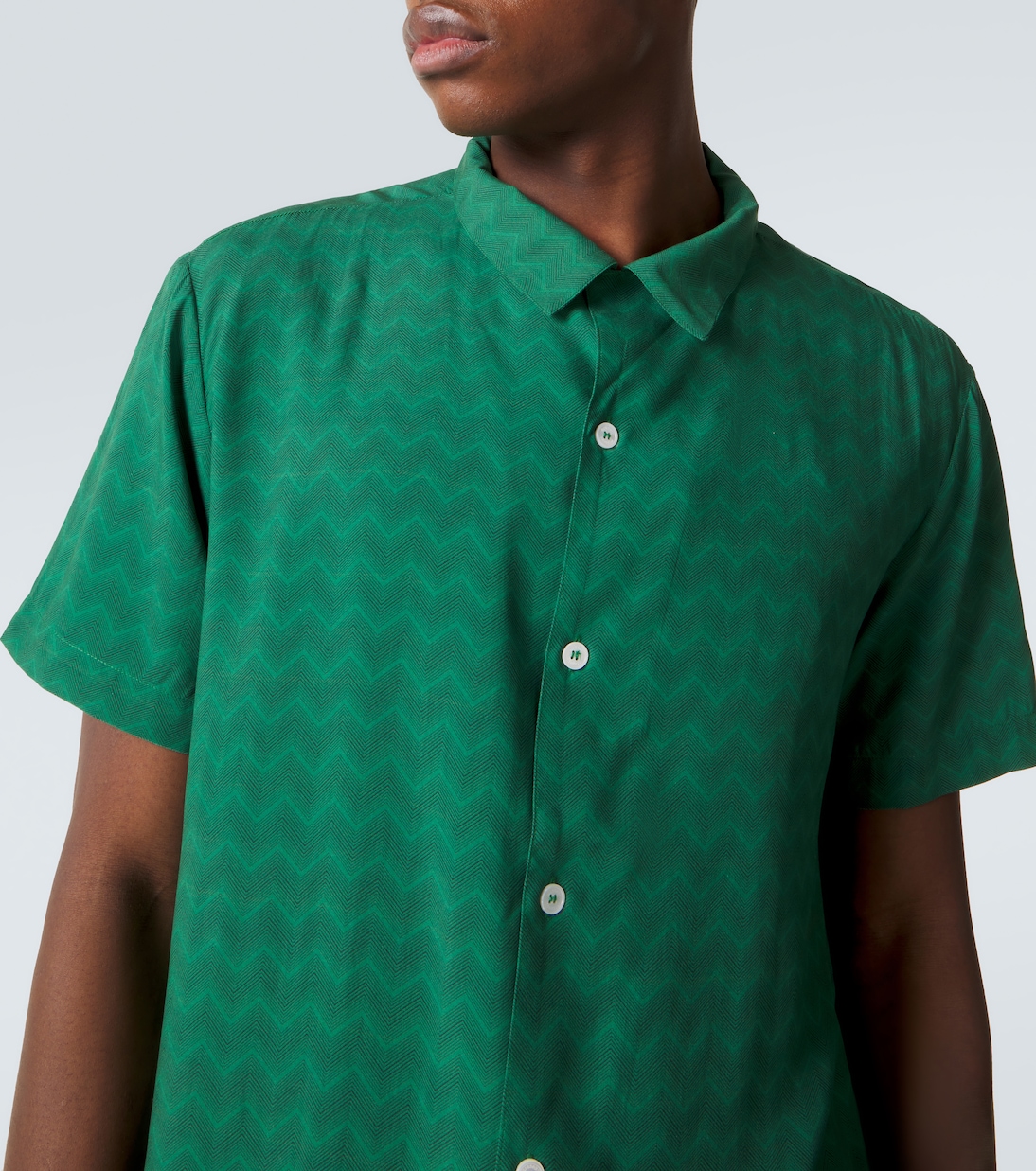 Zigzag bowling shirt | Missoni