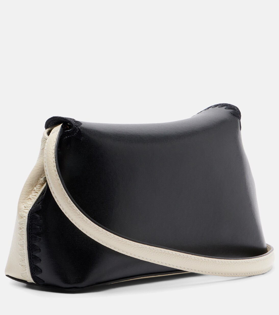 T-lock leather clutch | Toteme