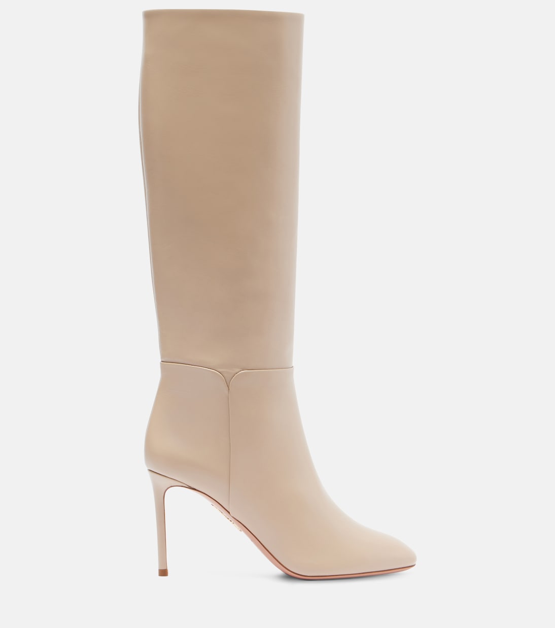 Sellier 85 leather knee-high boots | Aquazzura