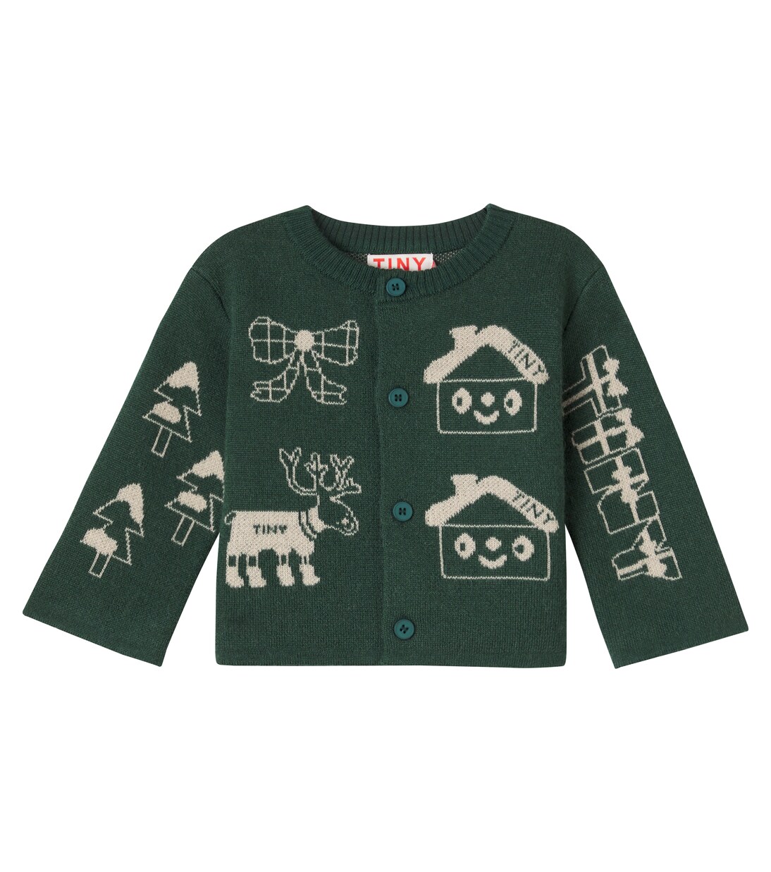 Baby Cardigan Tiny Town | Tinycottons