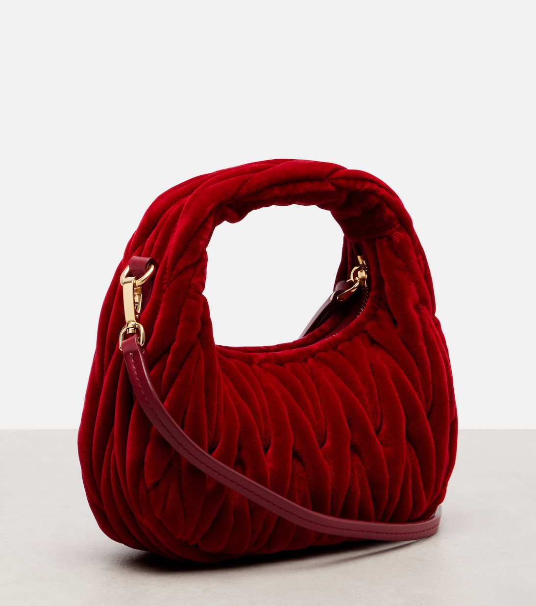Sac Wander Mini en velours | Miu Miu