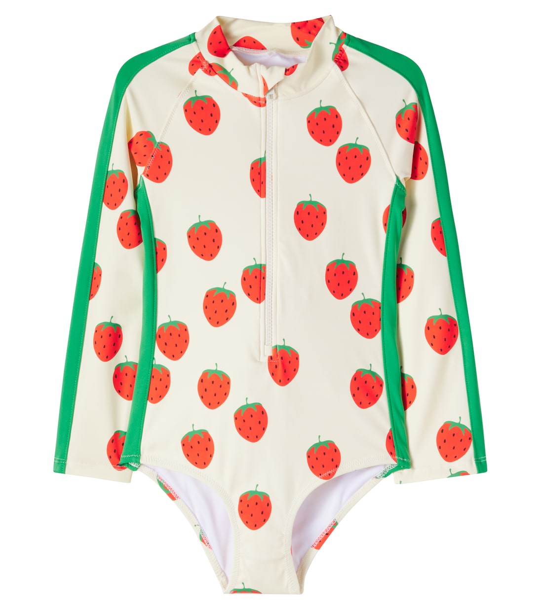 Strawberries rashguard swimsuit | Mini Rodini
