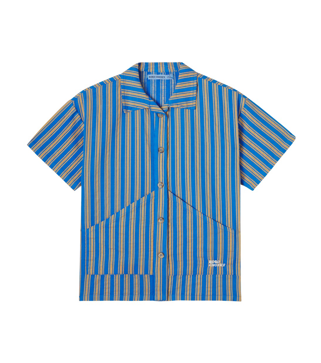 Striped cotton shirt | Bobo Choses