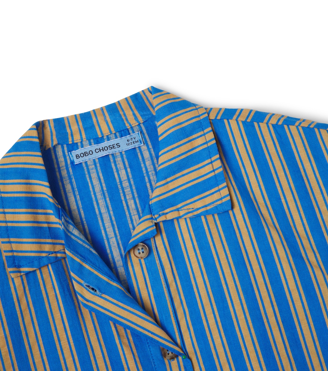 Striped cotton shirt | Bobo Choses