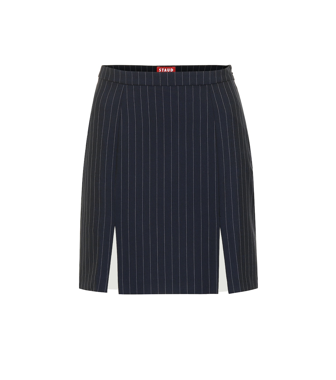 Liv striped crêpe skirt | Staud