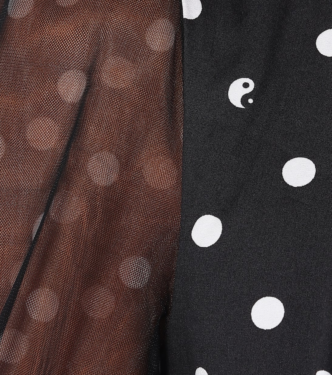 Rose polka-dot cotton-blend top | Staud