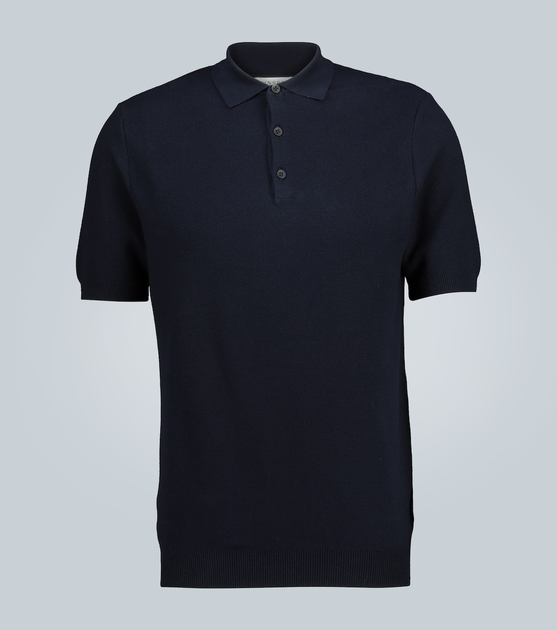 Polo de punto de algodón | Sunspel