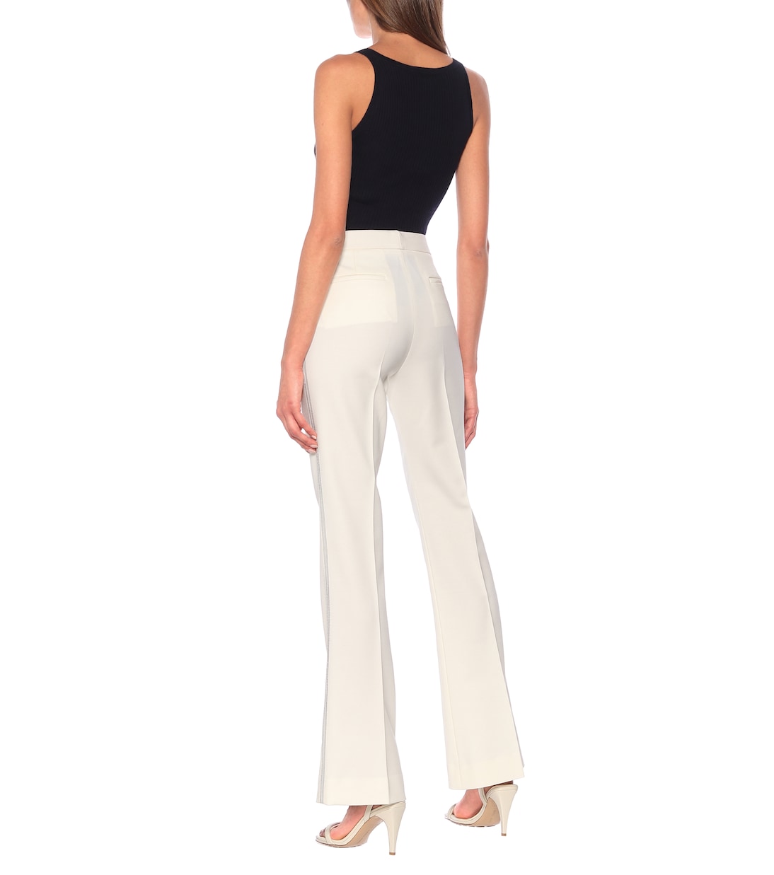Pantalon évasé Thompson en laine | Gabriela Hearst