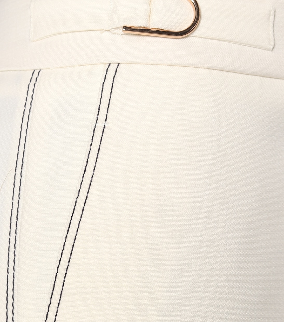 Pantalon évasé Thompson en laine | Gabriela Hearst