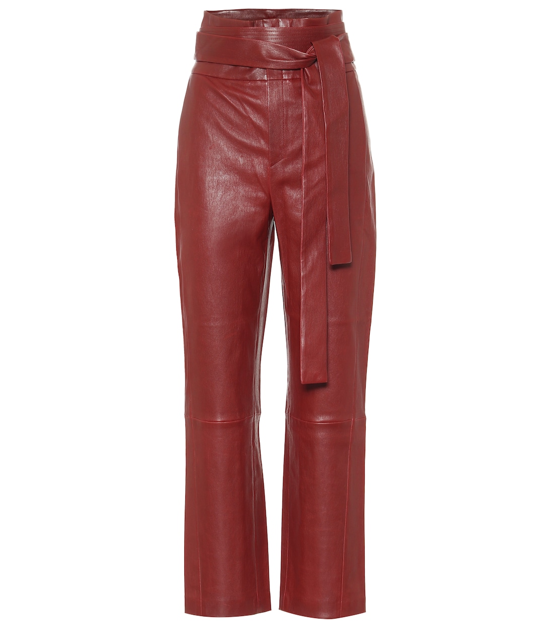 Pantaloni Katousha a vita alta in pelle | Stouls