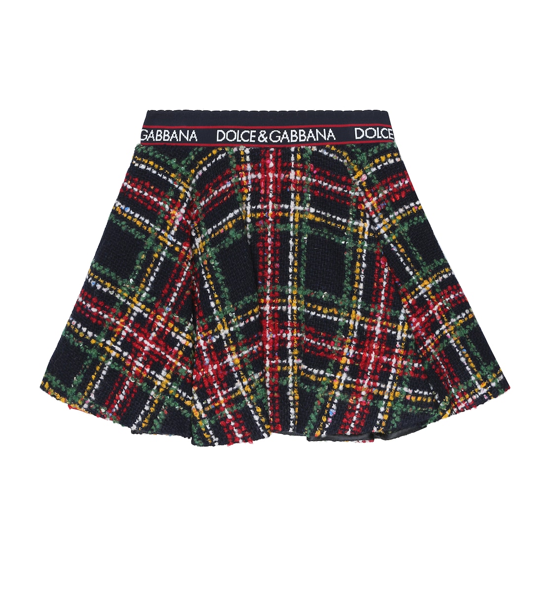 Karierter Rock aus Tartan | Dolce&Gabbana Kids