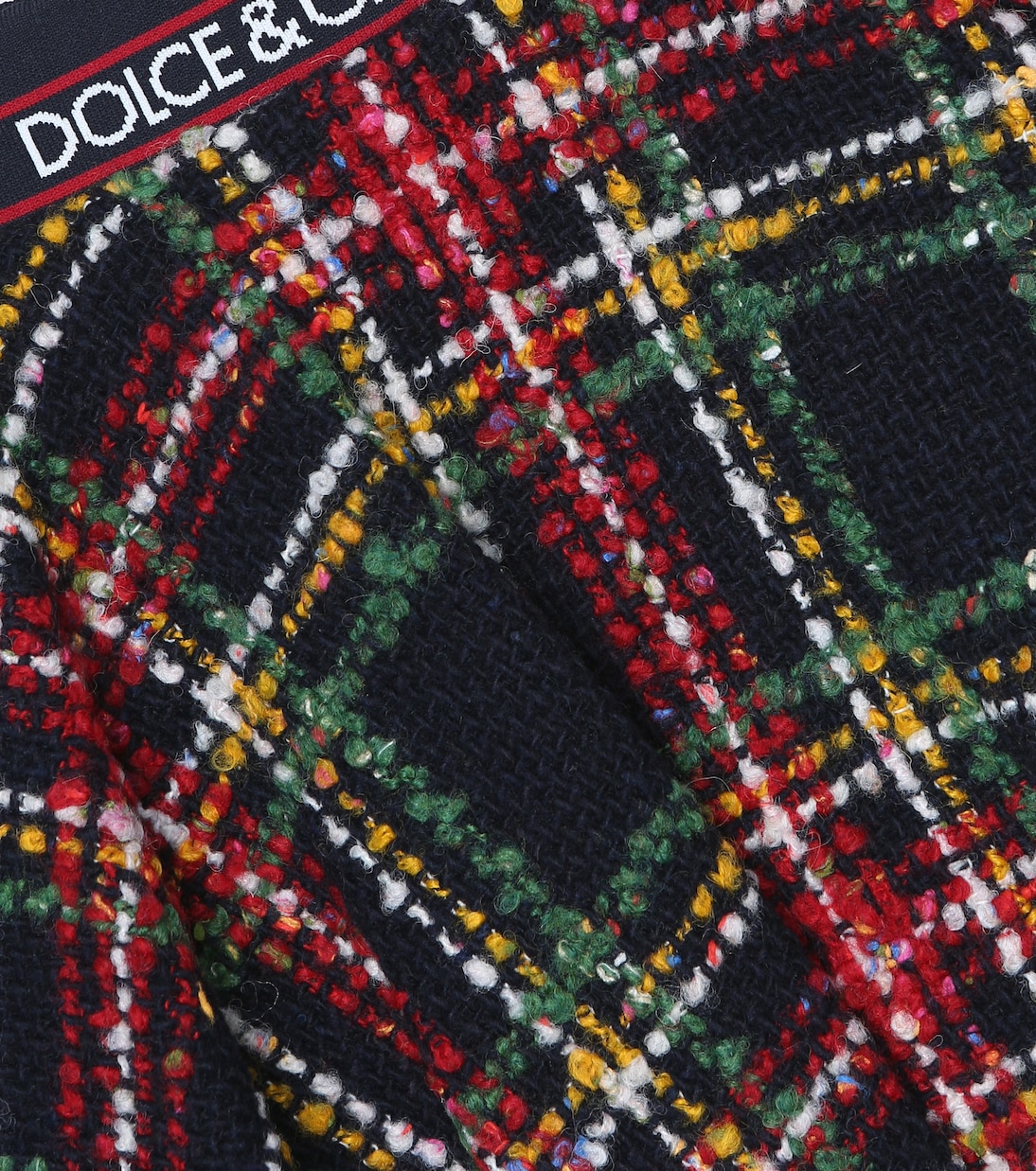 Karierter Rock aus Tartan | Dolce&Gabbana Kids