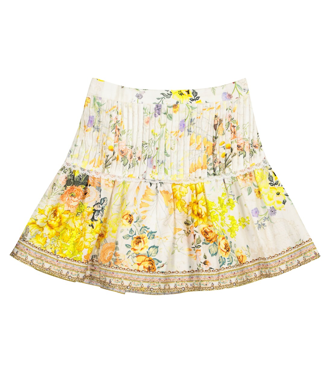 Jupe en coton à fleurs | Camilla Kids